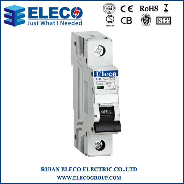 MCB 1p Mini Circuit Breaker (EPB6K Series)