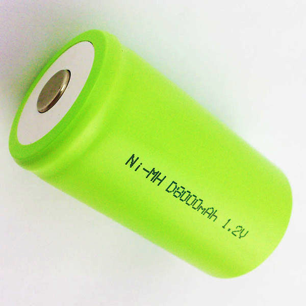 Ni-MH D 8000mAh 1.2V Rechargeable Battery