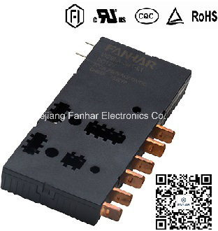 100A 250VAC Agsno2 Contact Material Latching Relay