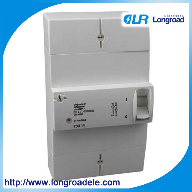 Adjustable Current 4P MCCB with Residual Current Protection Function