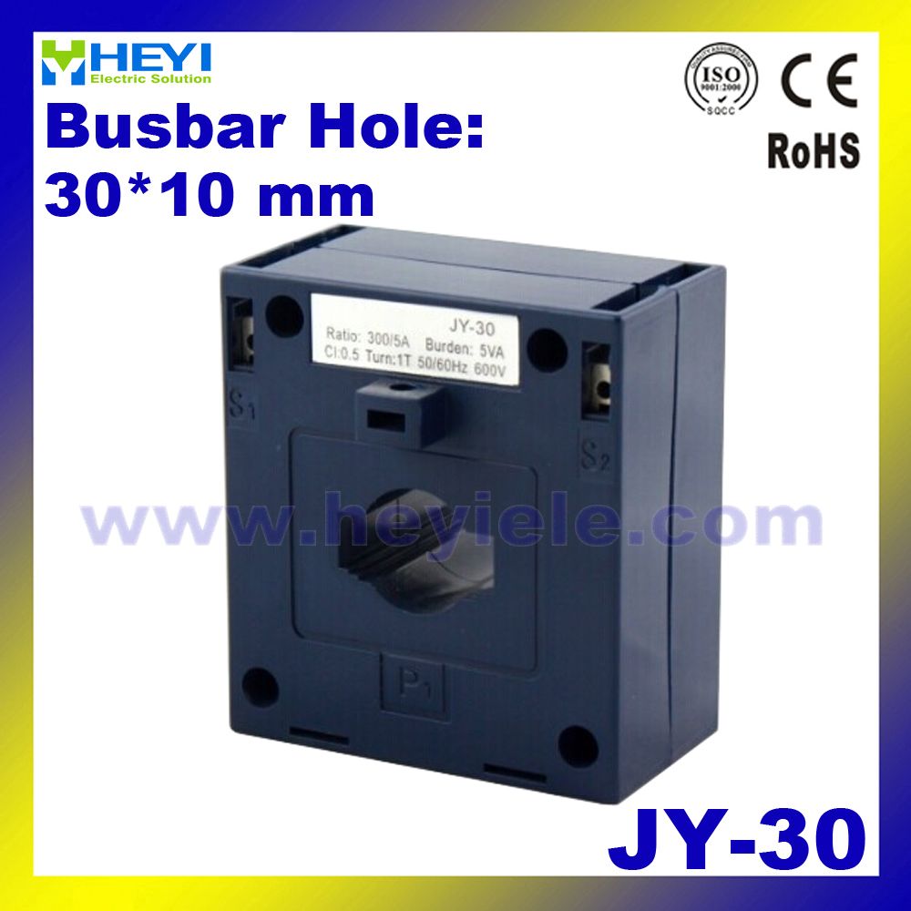 Ring Type Current Transformer Jy-30 Cts with Busbar Hole Dimension 30*10mm Small Current Transformer