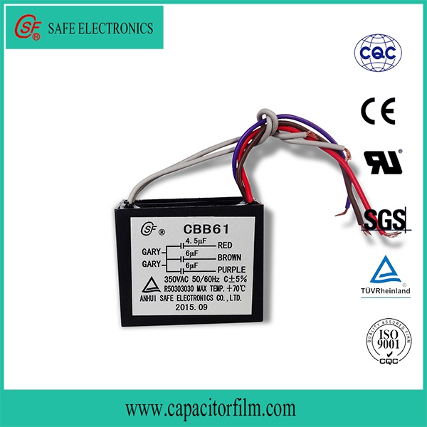 Cbb61 Ceiling Fan Capacitor