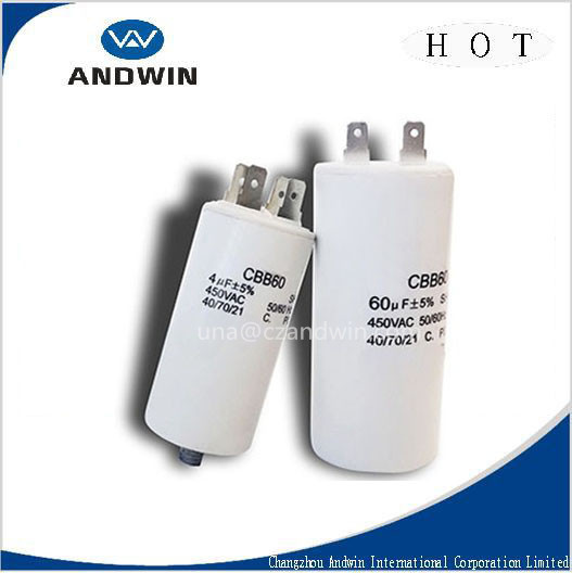 Cbb60 Motor Run Water Pump Capacitor