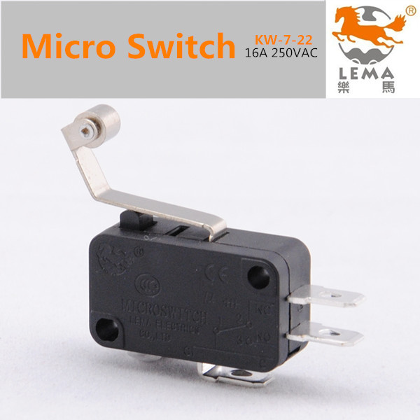 T85 16A 250V UL VDE CE Micro Switch Kw-7-22
