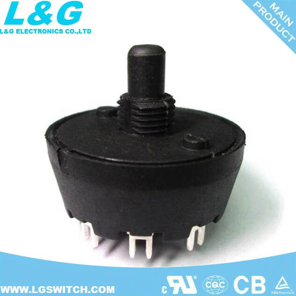 Rotary Switch 1 Pole 10 Position Non-Shorting
