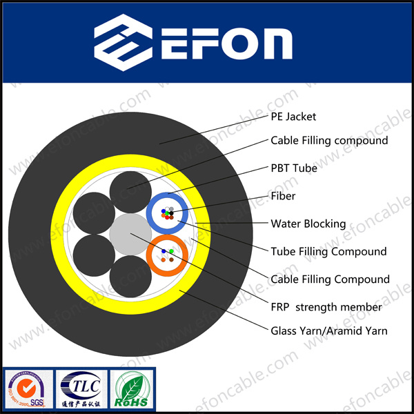 Non-Metallic 12 Core Optical Fiber Cable (GYFTY-Fs)