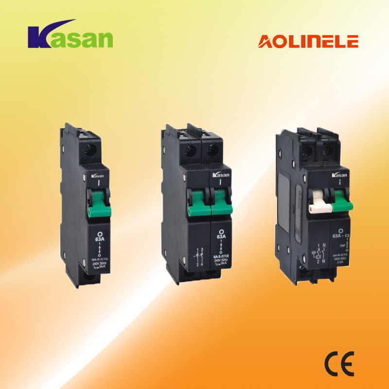 QA Isolator Black Hydraulic Magnetic Breaker