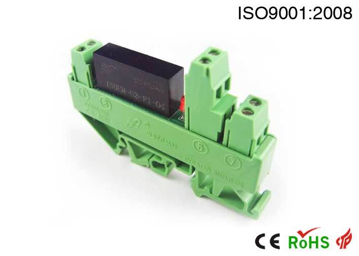 DIN Rail 0-5V/0-10V/4-20mA/0-20mA Current Voltage (I/V, I/I, V/I, V/V) Signal Isolation Transmitter DIN3 Isoem U (A) -P-O