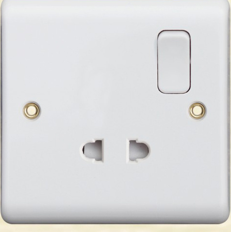 British Standard 2 Pin Socket Flat (A2)
