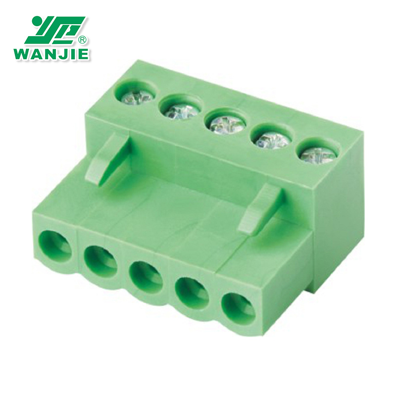 PCB Pluggable Terminal Block Male Female Connector Ht508K, Pitch 5.08mm