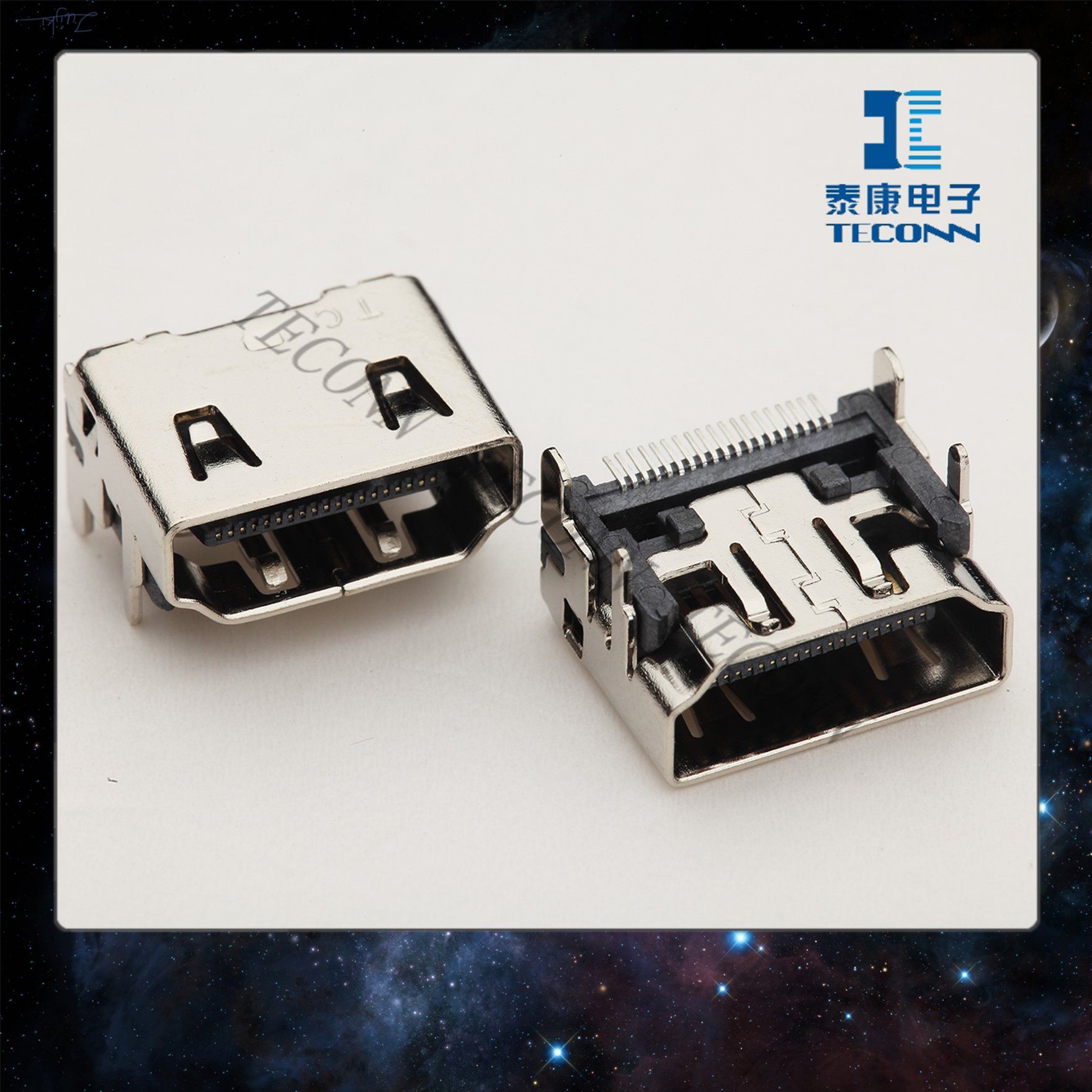 HDMI-a Type Female Receptacle Connector
