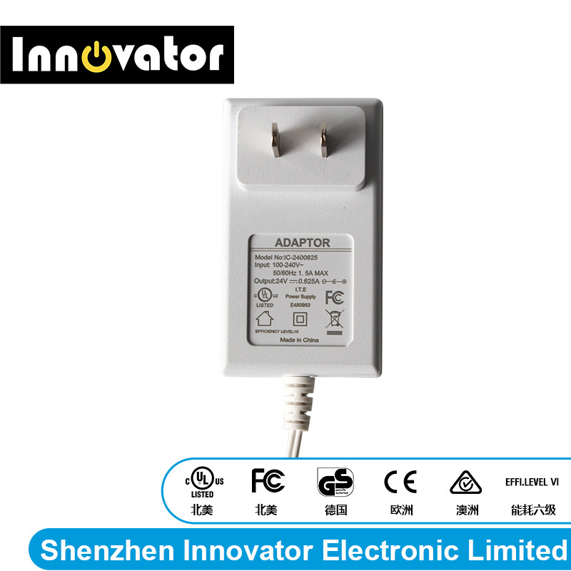 Technogy Laptop Power Adapter 24V 0.625A 15W with Desktop