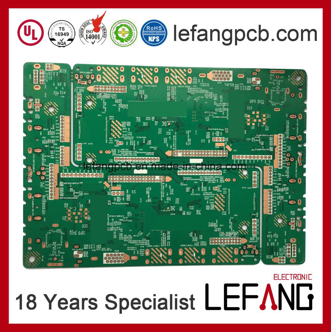 Medical Circuit Board PCB for CT Scanning
