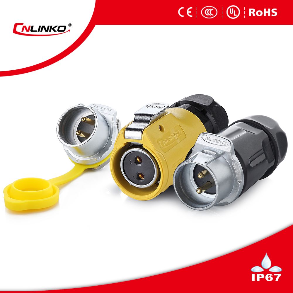 2pin Waterproof Connector/Power Connector IP67