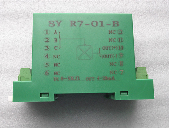 Potentiometer/Resistance/Electrical Ruler Signal to 4-20mA/0-5V/0-10V Transmitter Sy R-P-O-B