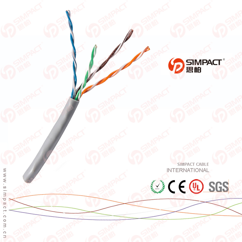 UL/CE/RoHS/ISO Approved UTP Lszh Cm/Cmr Cat5e Communication Cable