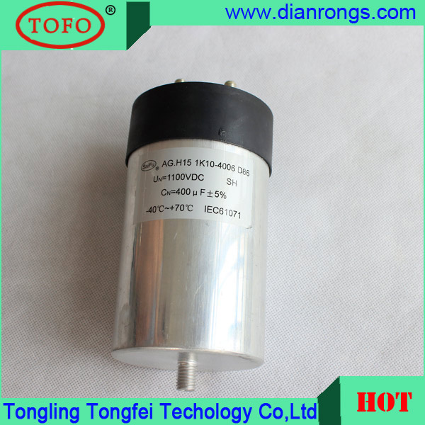 High Voltage Mixed DC Link Capacitors