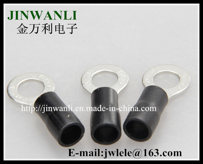 RV2-3.5 Vinyl Lnsulated-Single Sleeve Copper Insulated Ring Terminals