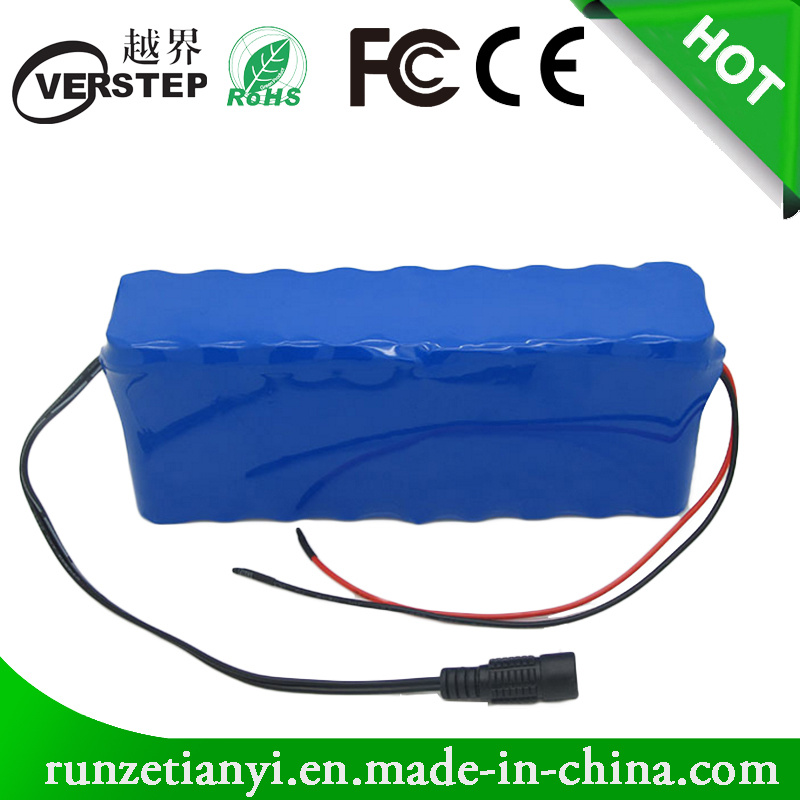 18650 11.1V 14400mAh Li-ion/Lithium Ion Battery for Operated LED PAR Light