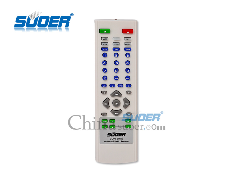 Suoer Universal DVD Remote Control (SON-801E)