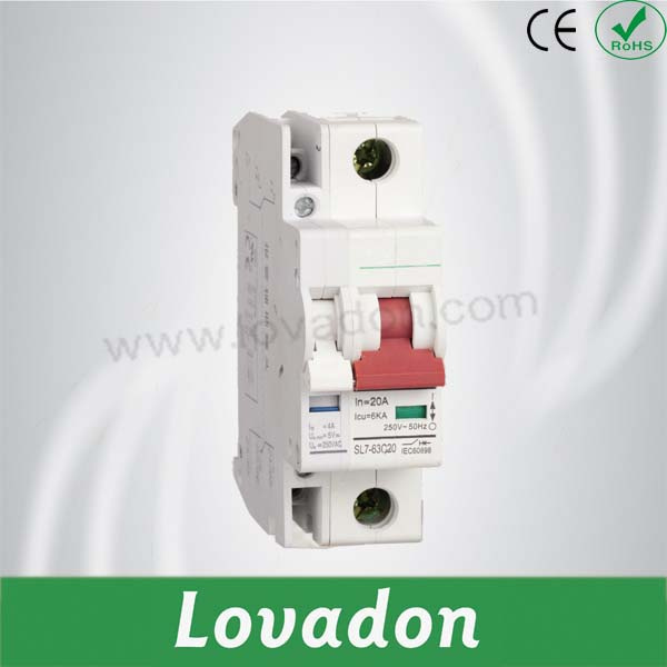 Good Quality L7 Type Miniature Circuit Breaker with The Accessory
