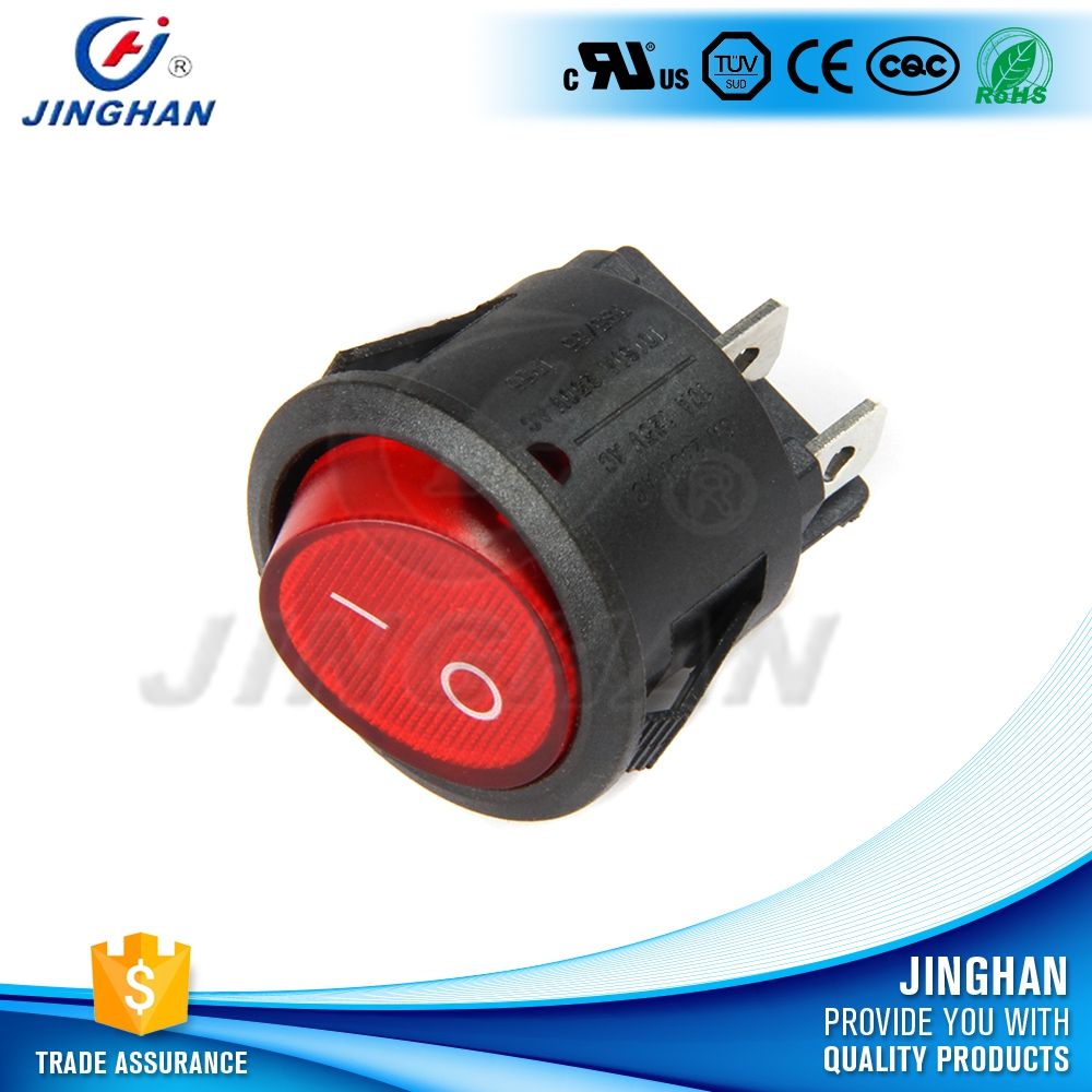 Wholesale Kcd1-226/4p Black 250V AC Rocker Switch Button