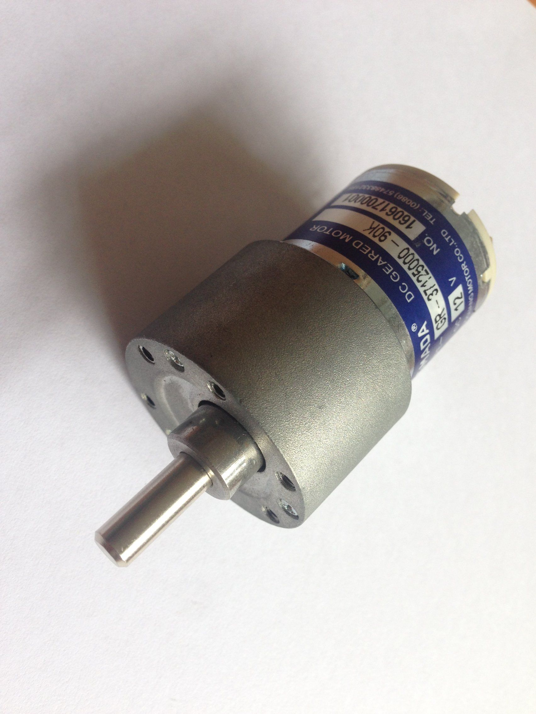 37mm 12V DC Gear Motor