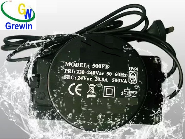 Setp 220V up to 380V Waterproof Lighting Transformer for Swimming