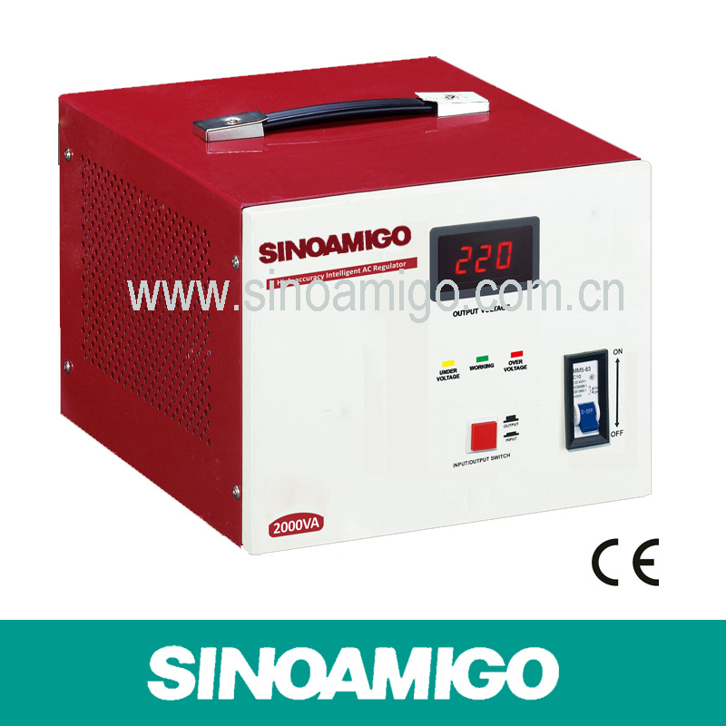 Voltage Stabilizer Voltage Regulator with CE (SVC-2000VA)