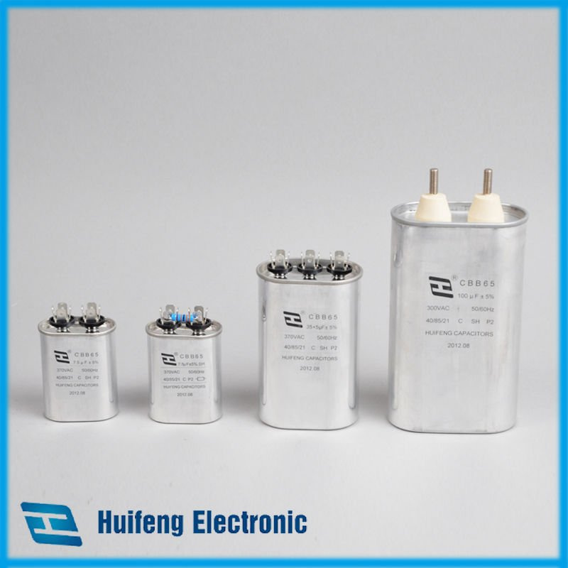 Cbb65 Air Conditioner Capacitor 450V CQC, Ce, VDE, RoHS