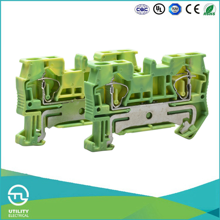 Utl Earth Clamp Terminal Blocks Spring Cable Electrical Connector