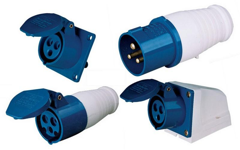 16A 3p 220V IP44 Industrial Plug and Socket