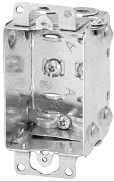ETL Listed, 2 in. Deep - 3 in. X 2 in., Single-Gang Device Box