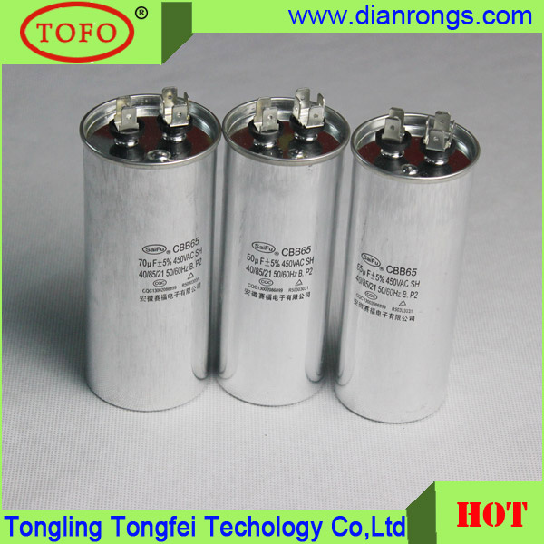 Start Capacitor Cbb65 for AC Motor Running