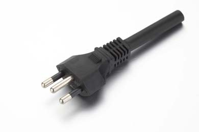 Swiss Three Pins Power Plug