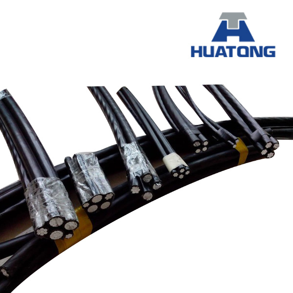0.6/1 Kv Aluminium Service Drop Poly / Xlp Insulation ABC Cable