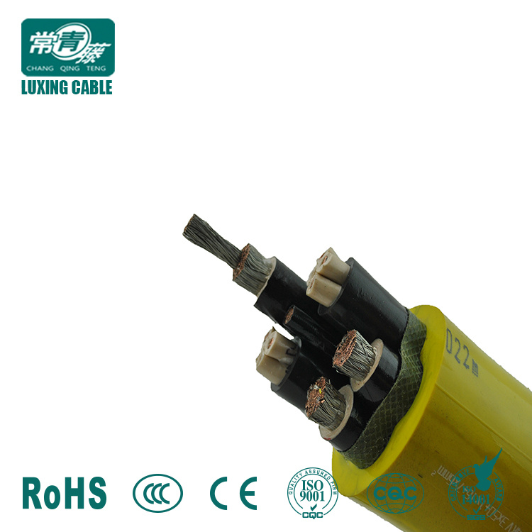 3 Core Flexible Rubber Insulation Power Electrical Cable