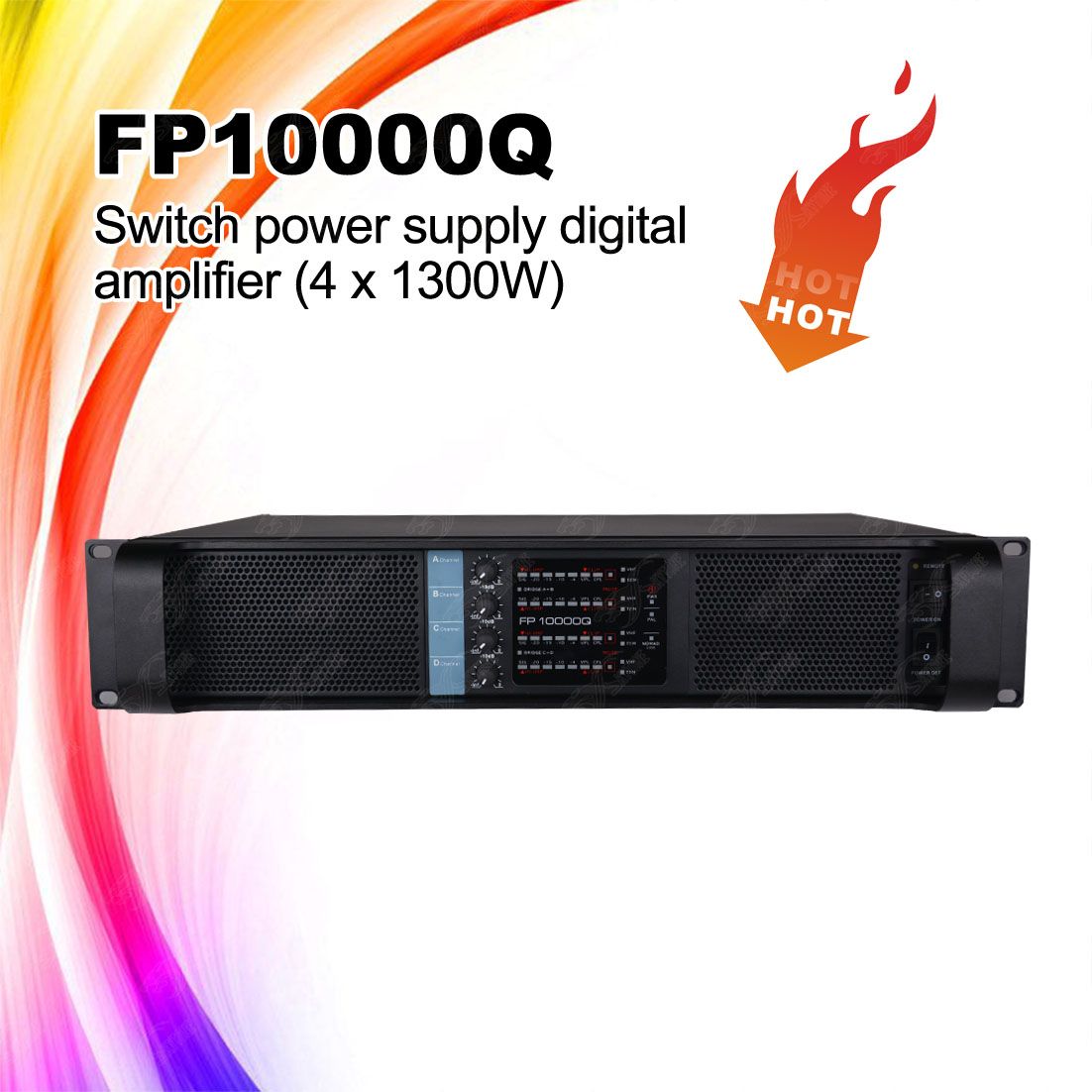 Fp10000q 4 Channels Line Array Professional Extreme High Power Amplifier