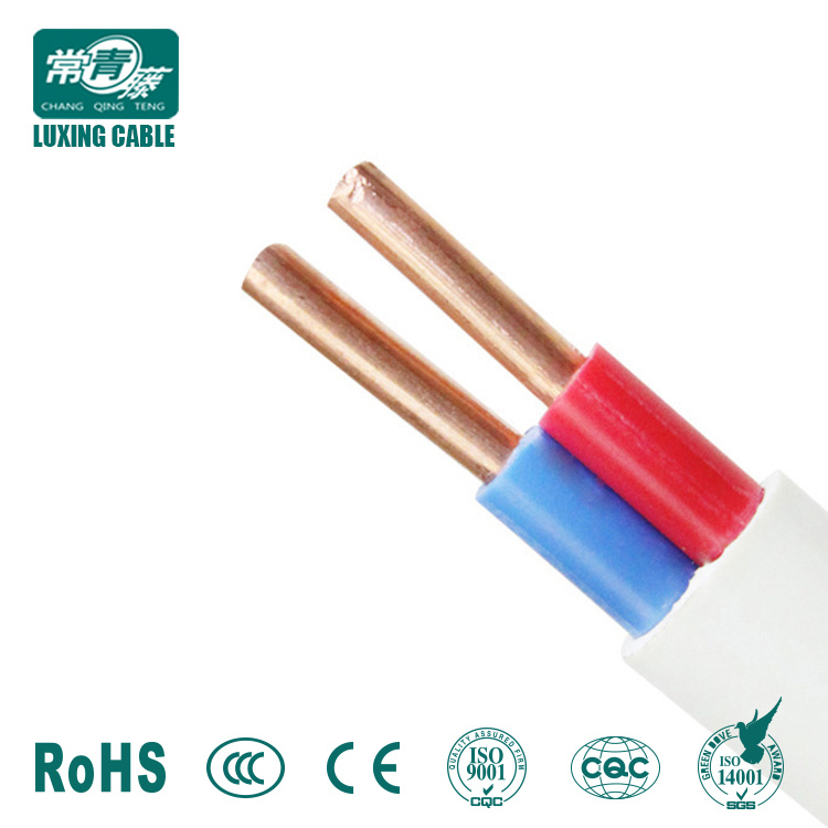 Solid Strand 3 Core 4mm2 PVC Sheath Copper Twin and Earth Rigid Flat Cable