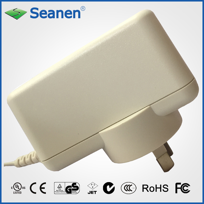 18watt/18W Power Adapter with Australia AC Pin for Mobile Device, Set-Top-Box, Printer, ADSL, Audio & Video or Household Appliance