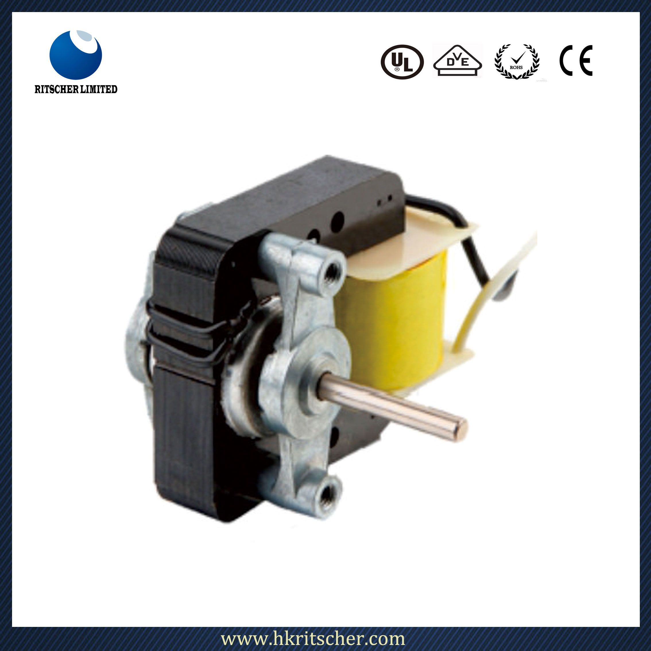 Customize Microwave Ovens Kitchenware Shade Pole Motor for Heater