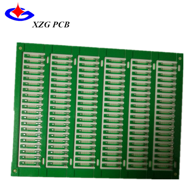 Double-Sided PCB Circuit with Dept Milled Edge