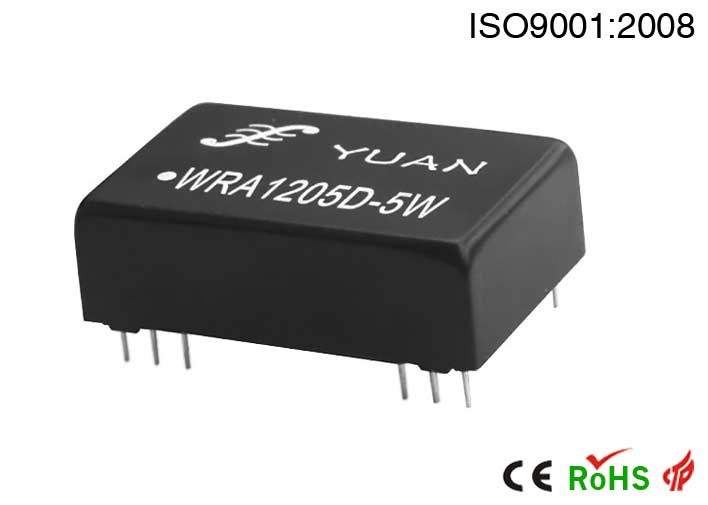 2: 1 Wide Voltage Input Range, Regualted Dual Output DC/DC Converter Wra4805D-2W
