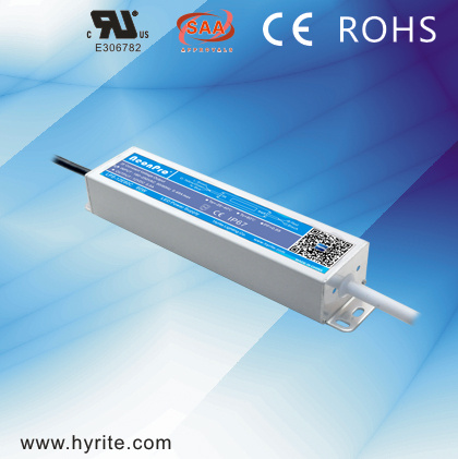 60W Waterproof Constant Voltage LED Power Supply with Ce