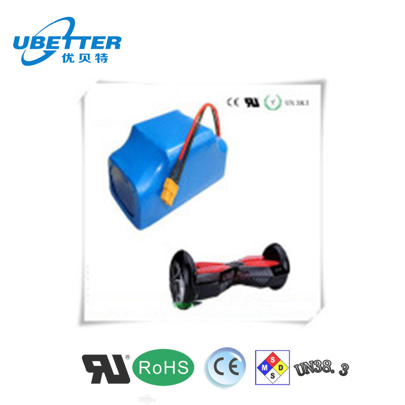 Customized 18p Battery Pack for Smart Balance Scooter