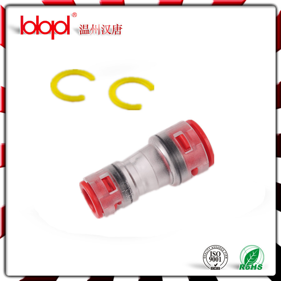 Fiber Optic Outside Diameter 14/10mm Microduct Straight Connector