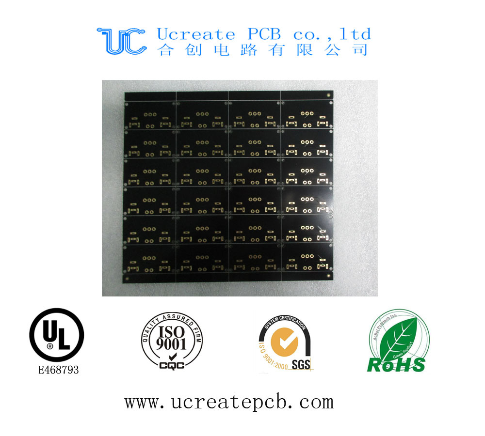 Black Mask PCB with 2oz Manufacturer