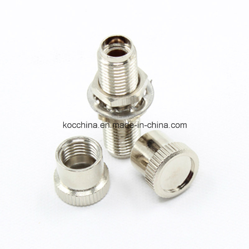 SMA Simplex Metal Fiber Optic Adapter