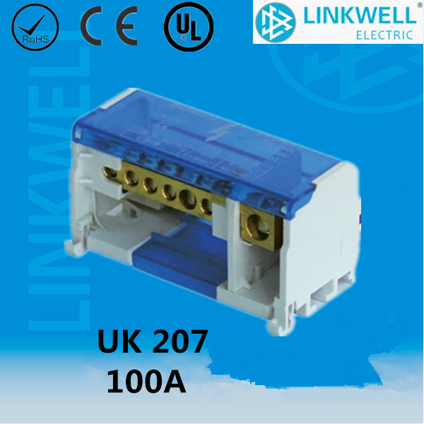 China Manufauture Hot Selling Distribution Terminal Blocks UK207