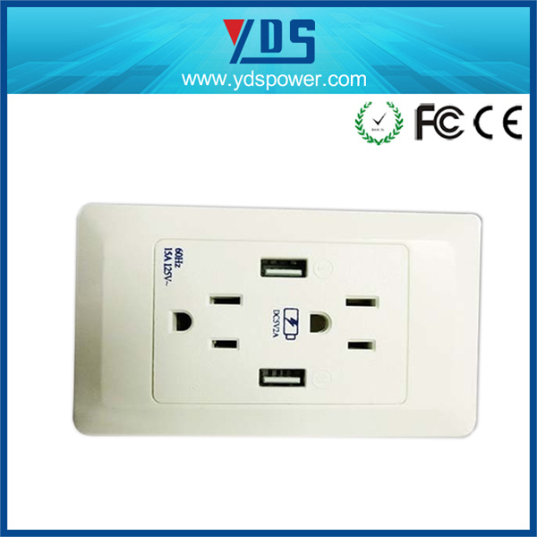 Us Multi USB Wall Socket with USB Ports 110V